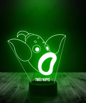 Lampka LED 3D Plexido Pokemon Weepinbell