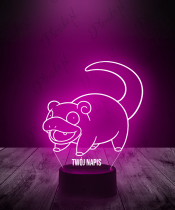 Lampka LED 3D Plexido Pokemon Slowpoke