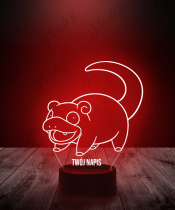 Lampka LED 3D Plexido Pokemon Slowpoke - 2