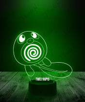 Lampka LED 3D Plexido Pokemon Poliwag - 1