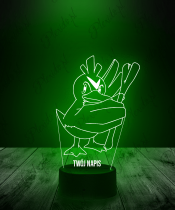 Lampka LED 3D Plexido Pokemon Farfetch'd