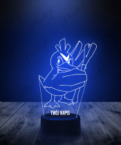 Lampka LED 3D Plexido Pokemon Farfetch'd - 2