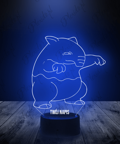 Lampka LED 3D Plexido Pokemon Drowzee - 2