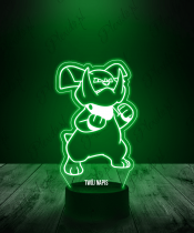 Lampka LED 3D Plexido Pokemon Granbull