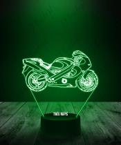 Lampka LED 3D Plexido Motocykl Bimota - 2