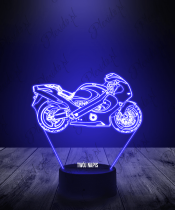 Lampka LED 3D Plexido Motocykl Bimota - 3