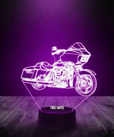 Lampka LED 3D Plexido Motocykl Harley Davidson - 1