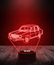 Lampka LED 3D Plexido Samochód Dacia - 1