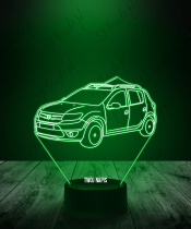 Lampka LED 3D Plexido Środek Transportu Dacia - 1