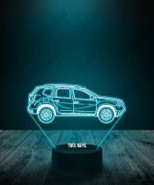 Lampka LED 3D Plexido Pojazd Dacia - 3