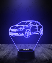 Lampka LED 3D Plexido Samochód Seat Ibiza - 1