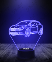 Lampka LED 3D Plexido Samochód Seat Ibiza - 1