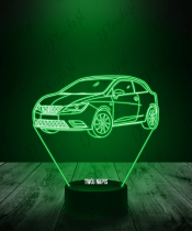 Lampka LED 3D Plexido Samochód Seat Ibiza - 2