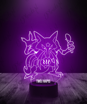 Lampka LED 3D Plexido Pokemon Kadabra - 1