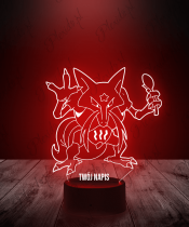 Lampka LED 3D Plexido Pokemon Kadabra - 2