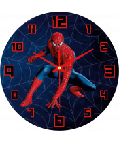 zegar_ścienny_dla_dzieci_plexido_spiderman