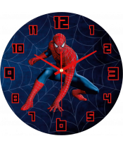 zegar_ścienny_dla_dzieci_plexido_spiderman