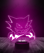 Lampka LED 3D Plexido Pokemon Haunter - 3