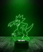 Lampka LED 3D Plexido Pokemon Golduck - 3