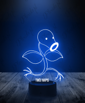 Lampka LED 3D Plexido Pokemon Bellsprout - 2