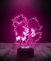 Lampka LED 3D Plexido Pokemon Arcanine - 2