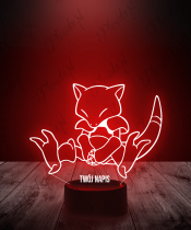 Lampka LED 3D Plexido Pokemon Abra - 1