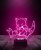 Lampka LED 3D Plexido Pokemon Abra - 2