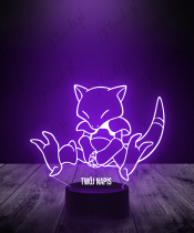 Lampka LED 3D Plexido Pokemon Abra - 3