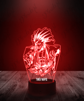 Lampka LED 3D Plexido Kenpachi Zaraki Bleach - 2