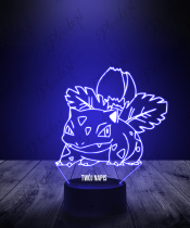 Lampka LED 3D Plexido Pokemon Ivysaur