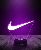 Lampka LED 3D Plexido Air Jordan Nike Logotyp - 2