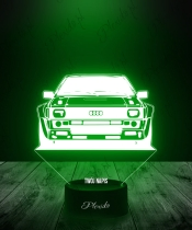 Lampka LED 3D Plexido Samochód Audi Sport