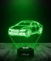 Lampka LED 3D Plexido Samochód Audi RS7 - 3