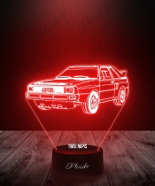 Lampka LED 3D Plexido Samochód Audi RS1985 - 3