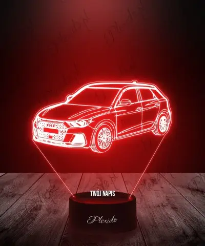 Lampka LED 3D Plexido Samochód Audi RS3