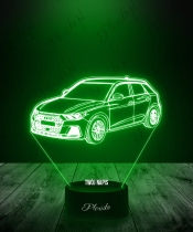 Lampka LED 3D Plexido Samochód Audi RS3 - 2