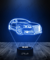 Lampka LED 3D Plexido Samochód Auto Audi A3