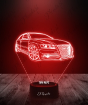 Lampka LED 3D Plexido Samochód Auto Audi A3 - 2