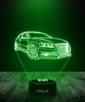 Lampka LED 3D Plexido Samochód Auto Audi A3 - 3