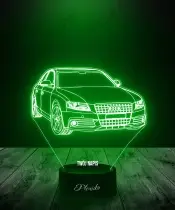 Lampka LED 3D Plexido Samochód Audi A4 B8 - 2