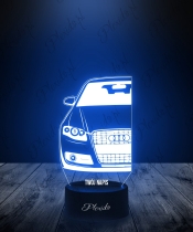 Lampka LED 3D Plexido Samochód Audi A4 B7