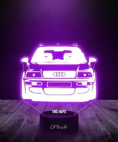 Lampka LED 3D Plexido Samochód Audi A4 B5