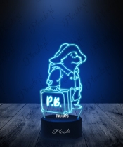 Lampka LED 3D Plexido Bajka Miś Paddington