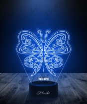 Lampka LED 3D Plexido Motyl - 1