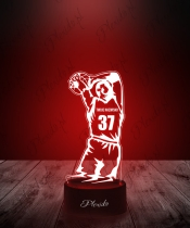 Lampka LED 3D Plexido Koszykarz NBA - 1