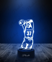 Lampka LED 3D Plexido Koszykarz NBA