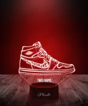 Lampka LED 3D Plexido But Nike Air Jordan 1 High Dior - 3