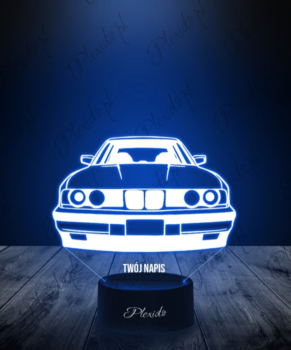 Lampka LED 3D Plexido Samochód BMW M5 E34