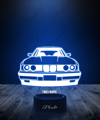 Lampka LED 3D Plexido Samochód BMW M5 E34