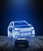 Lampka LED 3D Plexido Samochód Audi Q7